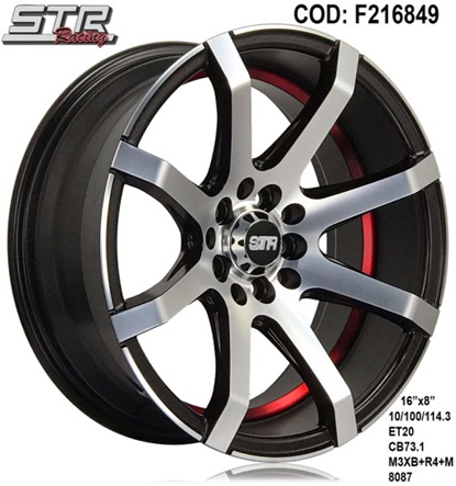 AROS # 16X8 10X100-114 ET20 M3XB 8087